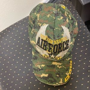 United States Air Force, Double Eagle,Baseball Cap/Hat W/Air Force on Front Back
